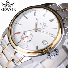 Double Second Hand Calendar Function Military Automatic Mechanical Watch Top Brand Luxury Business Watches Men stainless steel 2024 - buy cheap