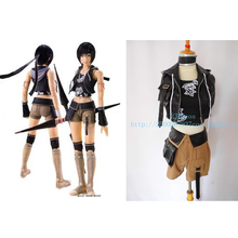 2016 Hot Game Cos Final Fantasy VII 7 Yuffie Kisaragi Cosplay Costumes women sexy halloween costume 2024 - buy cheap