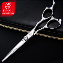 Fenice Professional JP440c 6.0 inch hair cutting scissors blossom screw beauty salon barber shop styling tools with scissors bag 2024 - buy cheap