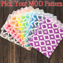 Bolsas de papel con estampado de MOD para fiestas, 100 Uds., colores mixtos, para caramelos, Aqua, negro, azul, rojo, Morado, verde militar, amarillo, naranja y rosa 2024 - compra barato