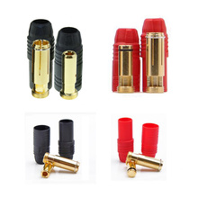 1set Amass AS150 conector de Banana chapado en oro 7mm hombre/mujer Anti-Chispa 150A para batería de alto voltaje/rojo/negro 2024 - compra barato