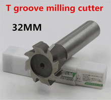 2PCS 32*3*4*5*6*8*10*12 high speed steel Straight shank T groove milling cutter T type Straight shank milling cutter 2024 - buy cheap