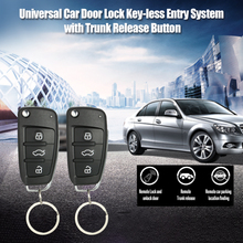 Trava universal para porta de carro, sistema de acesso sem chave, kit com alarme de controle remoto para carro 2024 - compre barato