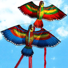 Случайные новые попугаи, воздушный змей с одной линией, Детские уличные веселые спортивные игрушки, детские летающие игрушки 2024 - купить недорого