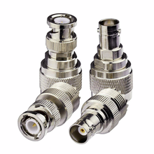 4 pcs TNC Macho/Fêmea para UHF Masculino/Feminino (PL259/SO239) RF Coaxial Adaptador coaxial Conector Kit