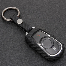 Carbon Fiber Pattern Car Key Shell Holder For Buick ENCORE ENVISION NEW LACROSSE For Opel Astra Key Case Keychain Accessories 2024 - buy cheap