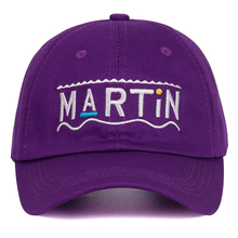 Novo chapéu roxo martin show 2020 de algodão, lavado, talk show, boné de beisebol, mulheres e homens, hip hop, traseiro, 100% 2024 - compre barato