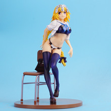 22cm Japanese anime figure Fate/Grand Order Joan of Arc school uniform ver action figure collectible model toys for boys 2024 - buy cheap