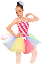 Leotardo de gimnasia para mujeres niñas profesional de Ballet lírico vestido Infantil tutú Ropa de baile de niña Balletpakje Meisje 2024 - compra barato