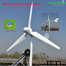 Turbina aerogeneradora Horizontal de alta eficiencia para uso doméstico y Proyecto, nueva turbina aerogeneradora de energía libre de 24v-220v, 1KW, 2KW, 3KW, 5KW, gran oferta de fábrica 2024 - compra barato