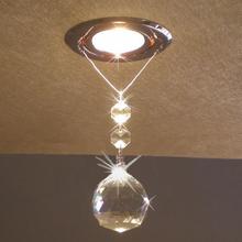 Modern crystal chandelier lighting lamp bulb contains LED lustre led lamps restaurant bedroom chandeliers for voltage 90-260V 2024 - buy cheap
