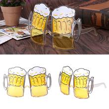Hawaii Novelty Beer Sunglasses Glasses Fancy Dress Party Christmas Decor Night Stag Party Favors Carnival Party Decoration 2024 - buy cheap