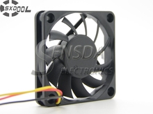 SXDOOL Cooling Fan 6010 6cm 60*60*10 mm  60mm Dual Ball 12V 0.18A 3pin server inverter cooling fan 2024 - купить недорого