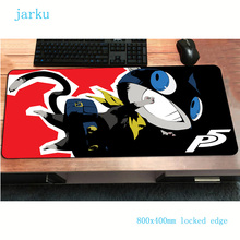 persona 5 mouse pad 800x400x2mm gaming mousepad locked edge office notbook desk mat thick padmouse games pc gamer mats 2024 - buy cheap