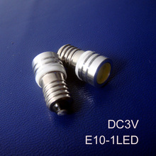 High quality 3Vdc Led E10 bulb,COB 0.5w 3V E10 Led Warning Light,Led Signal Light,Led Instrument Light free shipping 500pcs/lot 2024 - buy cheap
