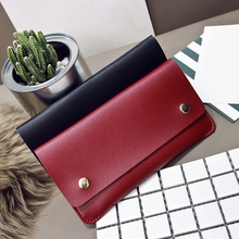 Women Wallet Long Bag Female Leather Money Bag Women Clutch Phone Female Purse Card Holder Feminima Bolsa Vintage 2024 - buy cheap