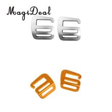 MagiDeal 4 Pcs 1 inch G Hook Webbing Buckle Backpack Strap Webbing 25mm Silver Gold 2024 - buy cheap