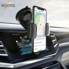 KISSCASE-Soporte Universal de teléfono móvil para coche, montaje ajustable de alta calidad, con ventosa, 360 grados 2024 - compra barato