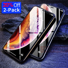 Tempered Glass For iPhone X XS Max XR Screen Protector Cover For iPhone 6 6S 7 8 Plus 5 5s 5C SE 4S 10 Protective Case Glas Sklo 2024 - buy cheap
