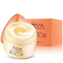 Mulheres Máscara de Dormir Caracol Essência Hidratante Caracol Creme de Noite Creme Anti Envelhecimento Rugas Creme Maquiagem Maquillaje 2024 - compre barato