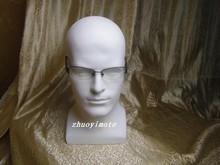 Fiberglass Male Mannequin Dummy Head,Manikin Heads 2024 - buy cheap