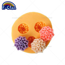 3D Mini Flower shape Silicone chocolate Fondant Mold sugarcraft moulds for Cake Decorating kitchen bakeing tools F0112HM 2024 - buy cheap