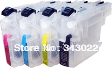 refillable Ink cartridges for Brother DCP-J152W DCP-J752DW MFC-J245  MFC-J470DW MFC-650DW MFC-J870DW 2024 - buy cheap