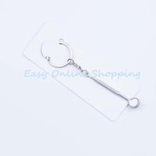 1 Pcs Dental Keychain Personalized Keyring Lab Keychains Tooth Keyring Tool keyfob Dentist Keychain Clinic Gift 2024 - buy cheap