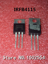 10PCS/LOT IRFB4115 IRFB4115PBF TO-220  150V 104 Field effect tube 2024 - buy cheap
