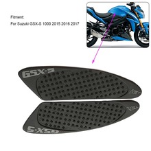 MTCLUB-almohadillas de tracción antideslizante para motocicleta Suzuki, almohadilla lateral de Gas para tanque de GSX-S, 1000, 2015, 2016, GSXS, 3M, para rodilla, 2017, GSX-S1000 2024 - compra barato