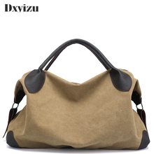 2020 New Fashion Women Bags Canvas Large Capacity Design Bag Shopping Handbag Vintage Messenger Bag Trendy Shoulder Bags 2024 - buy cheap