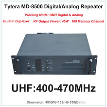 Tytera TYT MD-8500 UHF 400-470 МГц DMR цифровой и аналоговый Профессиональный ретранслятор рации с дуплексером (Выходная мощность RF 45 Вт) 2024 - купить недорого