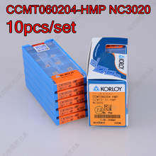 CCMT060204-HMP NC3020 10pcs/set  KORLOY NC3020 Carbide insert  Processing: steel,  Free shipping 2024 - buy cheap