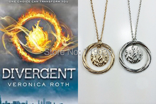 20pcs/lot Wholesale Fashion Jewelry Hot Divergent necklace The flames of courage dauntless necklace,original factory supply 2024 - buy cheap