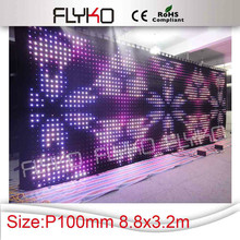 new 2016 hot sales indoor LED wall screen for high resolution P10 2024 - buy cheap