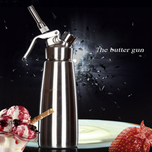 0.5L/1L Professional Stainless steel Cream Foamer Gun Whipper Butter Dispenser Coffee Dessert Cake DIY Bake Tool 2024 - buy cheap
