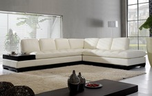 Sofá de sala de estar de alta calidad en promoción/sofá de piel auténtica seccional eccional/sofá de esquina, muebles de sala de estar 2024 - compra barato