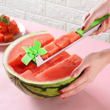 NEW Watermelon Cutter Multi Melon Slicer Cutting Machine Stainless Steel Windmill Fruit Household Artifact Kitchen Tool 2024 - buy cheap