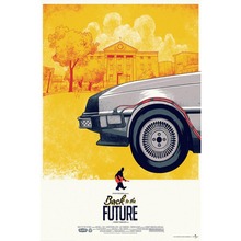 Nice Custom Back To The Future Poster Home Decor Cloth Fabric Posters Best Gift Canvas Posters 20X30cm,27X40cm,30X45cm 2024 - buy cheap