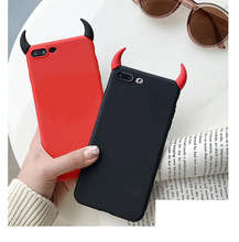 Soft Silicone Case Devil Horns Demon Angle Cover for Huawei Honor 9 9i Magic 2 Note 10 Play V10 V20 V9 Lite Fundas Phone Cases 2024 - buy cheap
