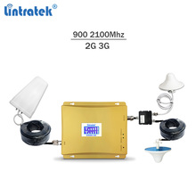 Lintratek Signal Booster 900 2100Mhz 2G 3G Repeater GSM 3G Signal Amplifier GSM 900 WCDMA 2100 Booster Dual Band 65dB Ampli #6.8 2024 - buy cheap