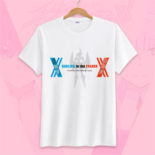 Darling in the FranXX T-shirts Anime ICHIGO ZERO TWO Cosplay T shirt Casual Breathable Tops Tees New 2024 - buy cheap