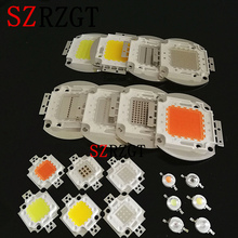 Высокомощный светодиодный чип 1 Вт 3 Вт 5 Вт 10 Вт 20 Вт 30 Вт 50 Вт 100 Вт COB SMD LED 2024 - купить недорого