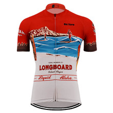 Camisa masculina para ciclismo do havaí, camiseta de manga curta para ciclismo, roupa de bicicleta, camisa de secagem rápida 2024 - compre barato