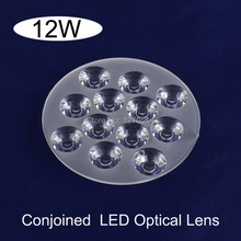 5pcs/lot , LED Conjoined Twin Lens 12W Optical High Power Ceiling Spot Down Light Lenses Smooth surface , Size: (D)92 * (H)11mm 2024 - buy cheap