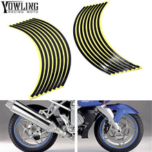 Adesivos coloridos para rodas de motocicleta, fita reflexiva para bmw r1200st s1000 s1000xr s1000 rr xr 1000xr 2024 - compre barato