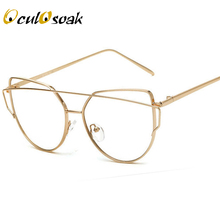 Spectacle Gold Frames Eye Clear Lens Glasses Frame Women Optical Cat Eye Eyewear Eyeglasses Glasses for Women Gift 2019 2024 - buy cheap