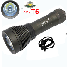 Linterna de submarinismo XML T6, luz LED subacuática, impermeable, para buceo 2024 - compra barato
