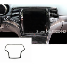 Car Navigation Map GPS Trim Dashboard Meter Instrument Panel Frame For Jeep Grand Cherokee 2014 2015 2016 2017 2018 2019 2020 2024 - buy cheap