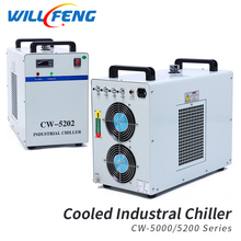 Will Feng-enfriador de agua industrial CW5200 CW5202 para máquina de grabado láser Co2, refrigeración, husillo CNC de tubo láser de 100w y 150w 2024 - compra barato